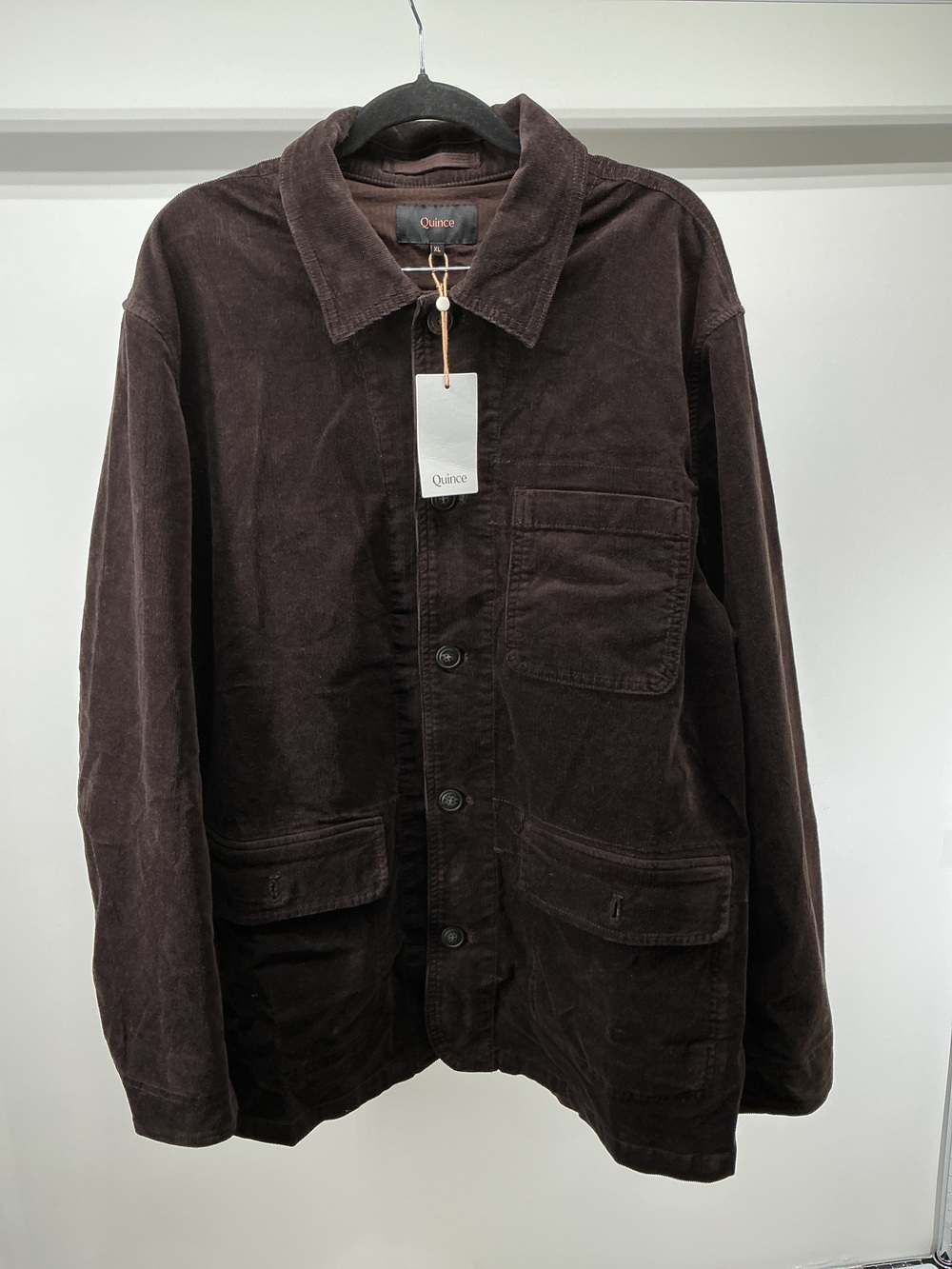 Organic Stretch Corduroy Chore Jacket